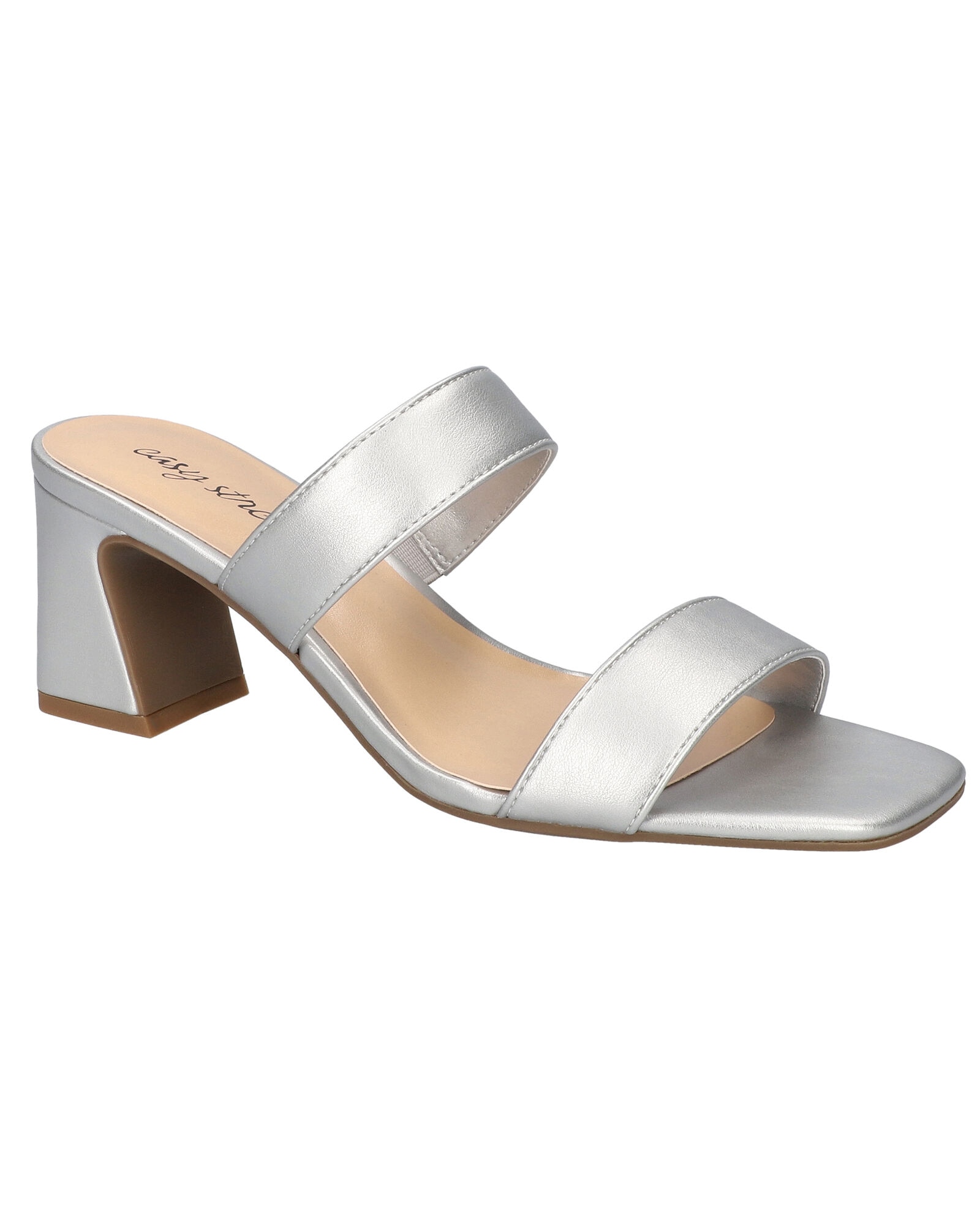 Easy street silver sandals deals