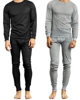 Galaxy By Harvic 4-Piece Winter Thermal Top & Bottom Sets (2-Tops & 2-Bottoms) thumbnail number 1
