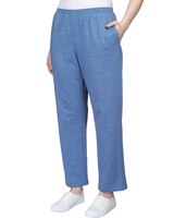 Alfred Dunner® Comfort Zone French Terry Elastic Waist Average Length Pant thumbnail number 6