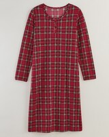 Comfy & Cozy Satin Trim Nightgown thumbnail number 1
