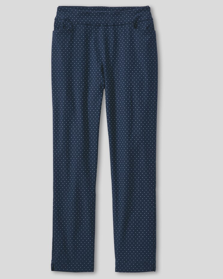 SlimSation® Dot 4-Pocket Ankle Pants image number 2