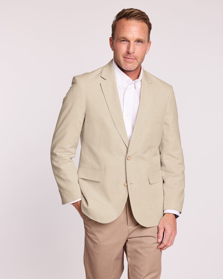 John Blair® Linen Blend Sportcoat image number 1