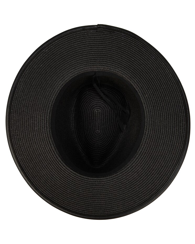 Looker Fedora- Ultrabraid Fedora With Braided Pu Band Hat image number 4