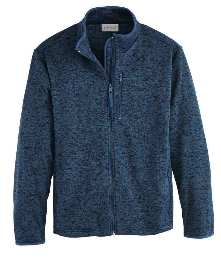John Blair Sweater Fleece Jacket | Blair
