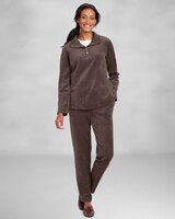 Velour Henley Set thumbnail number 1