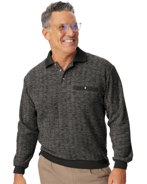 John Blair Bouclé Fleece Shirt