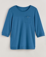 Essential Knit Pocket Top thumbnail number 8