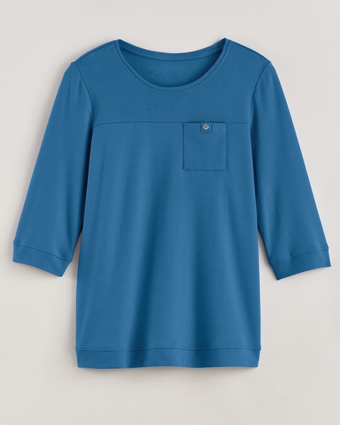 Essential Knit Pocket Top