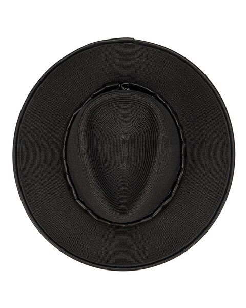 Looker Fedora- Ultrabraid Fedora With Braided Pu Band Hat