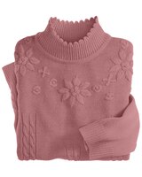 Haband Women’s Floral Detail Sweater thumbnail number 2