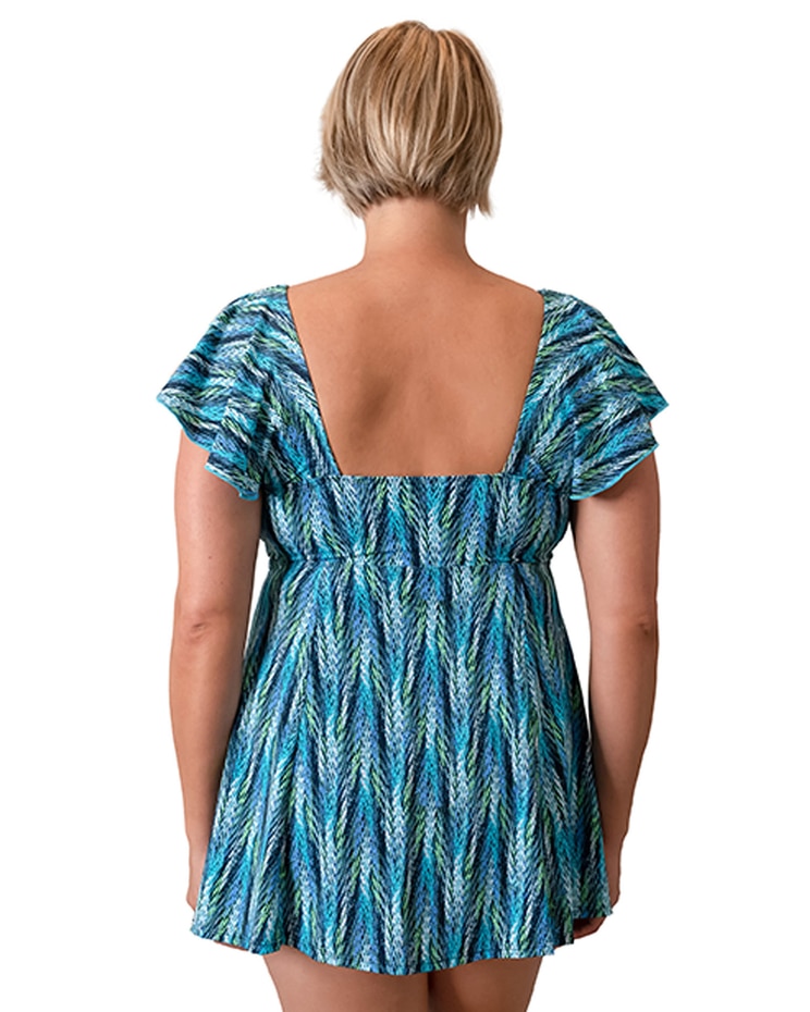 Fit 4 U Lexi Sleeved Surplice Empire Dress image number 2