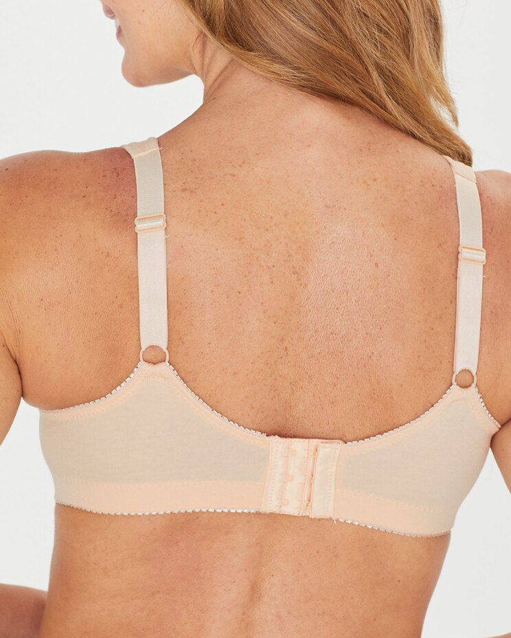 Plusform Cotton Stretch Comfort Bra image number 2