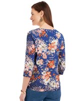 Twin Print Knit Top thumbnail number 2