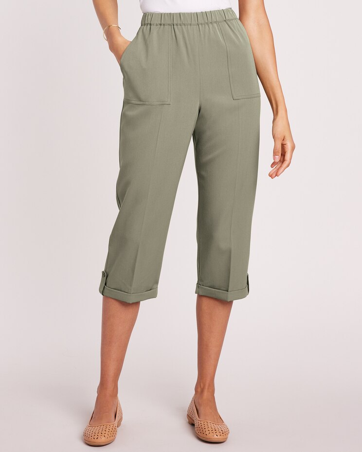 Alfred Dunner® Tuscan Sunset Capris image number 1