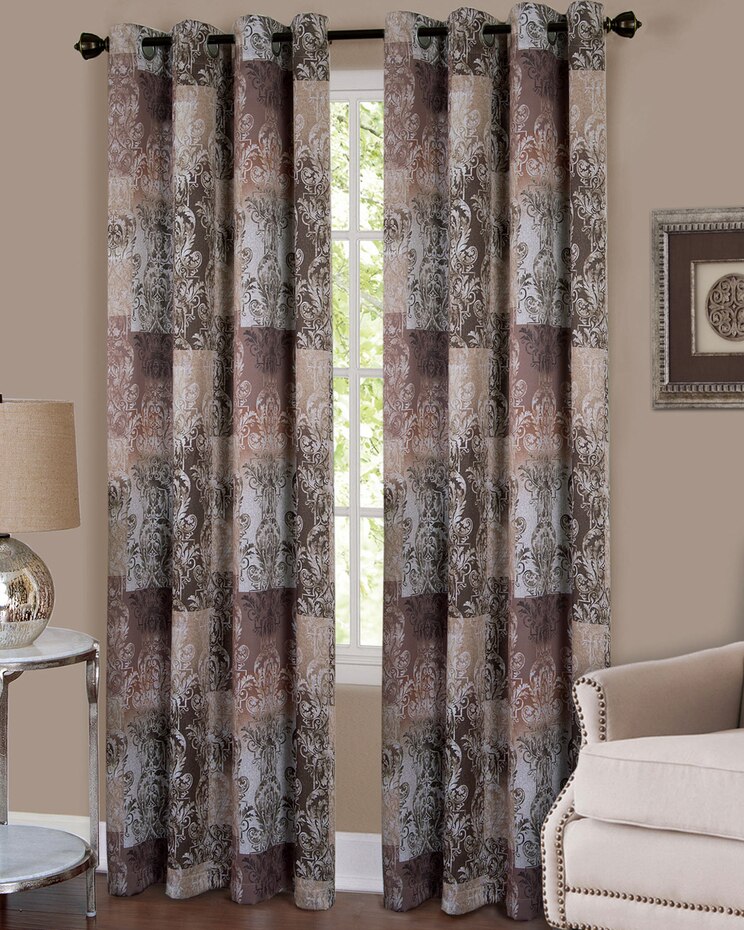 Vogue Grommet Window Curtain Panel image number 1