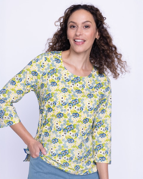 Prima™ Cotton Posy Print Tee