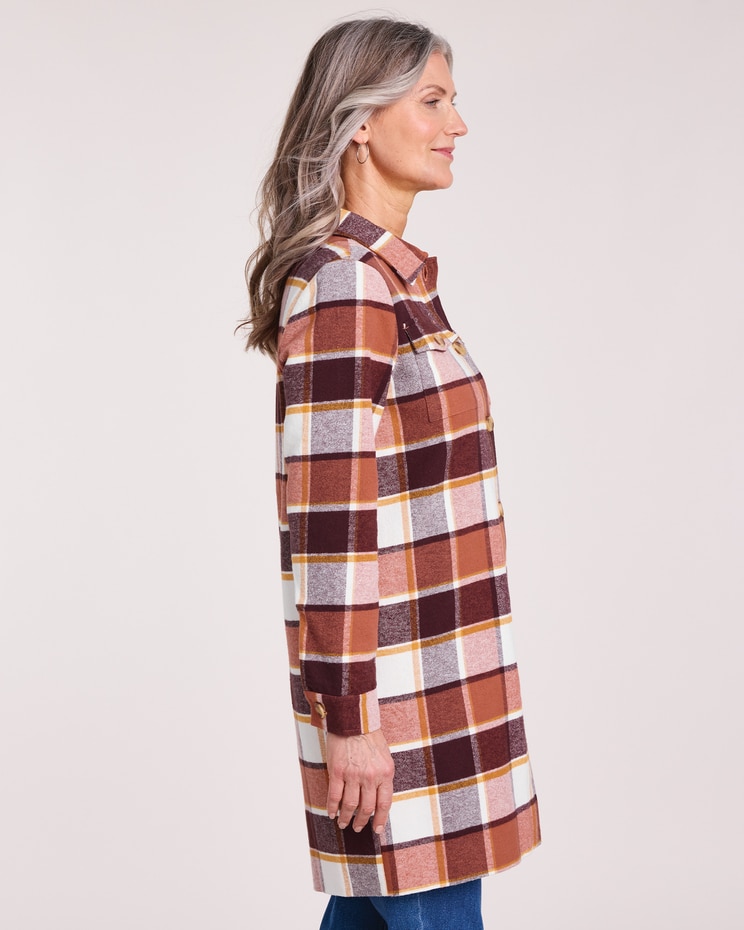 Plaid Shirt Jacket image number 2