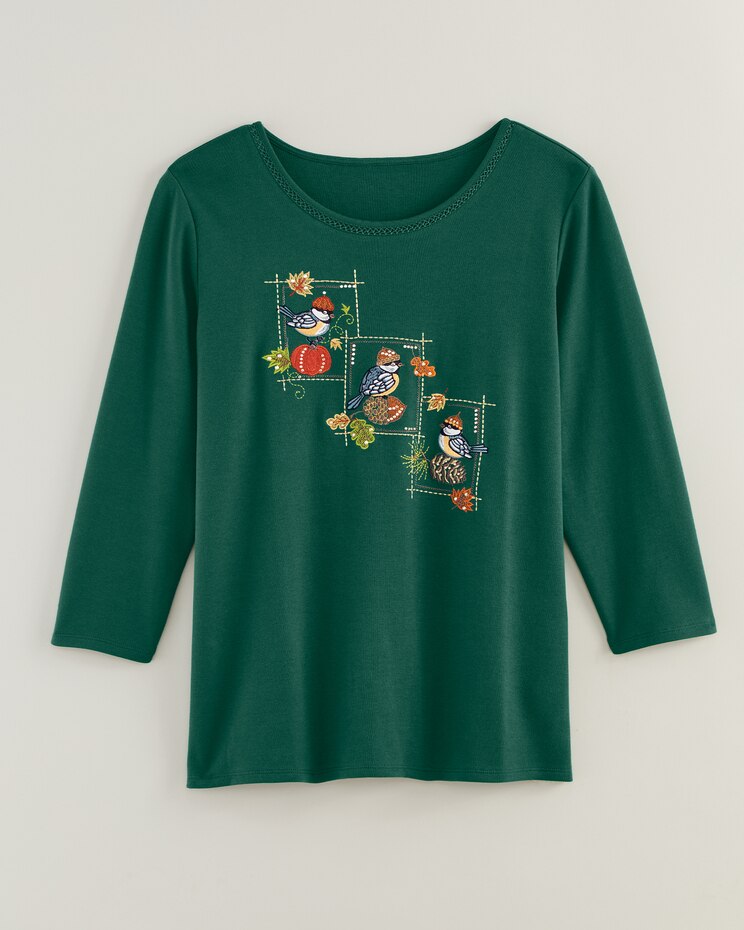 Alfred Dunner® Harvest Tees image number 1