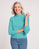 Cashmere-Like Long-Sleeve Sweater thumbnail number 1