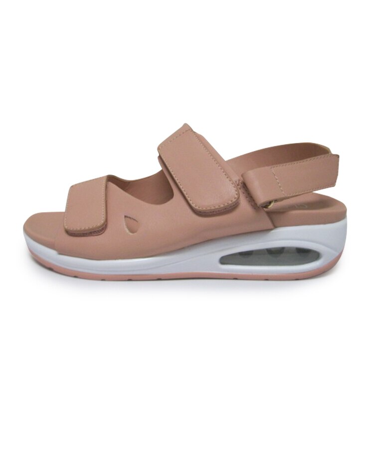 Double Strap Sling Sandal With Air Bubble By Classique image number 1