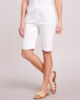 DenimEase™ Classic Pull-On Bermuda Shorts thumbnail number 1
