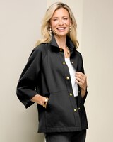 Slimtacular® Ponte Swing Jacket thumbnail number 1