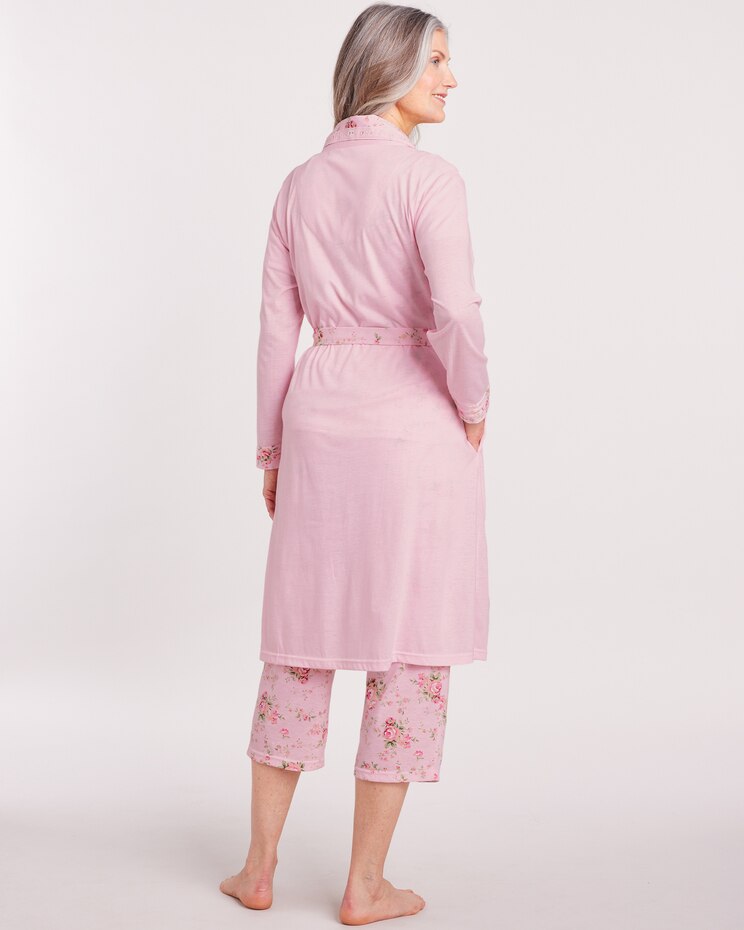 Floral Roses Robe image number 3