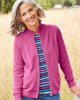 Zip-Front Cardigan thumbnail number 2