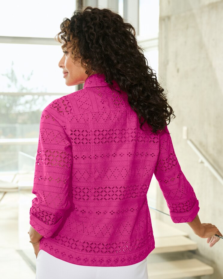 Forever Eyelet Jacket image number 2
