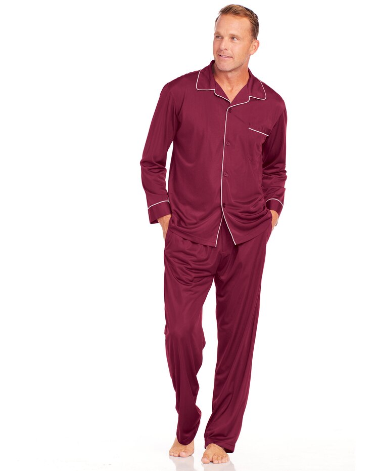 John Blair Tricot Sleep Pant Set image number 1