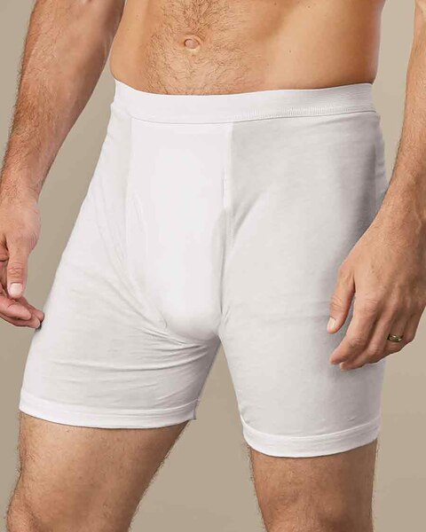Haband Men's Cotton incontinence Extended Brief 1-Pack