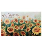 Welcome Outdoor Rubber Entrance Mat thumbnail number 1