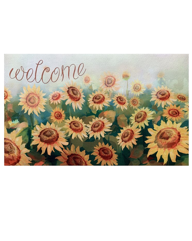 Welcome Outdoor Rubber Entrance Mat image number 1