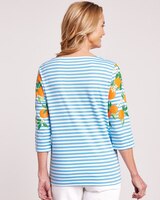 Essential Knit Boat Neck Top thumbnail number 3