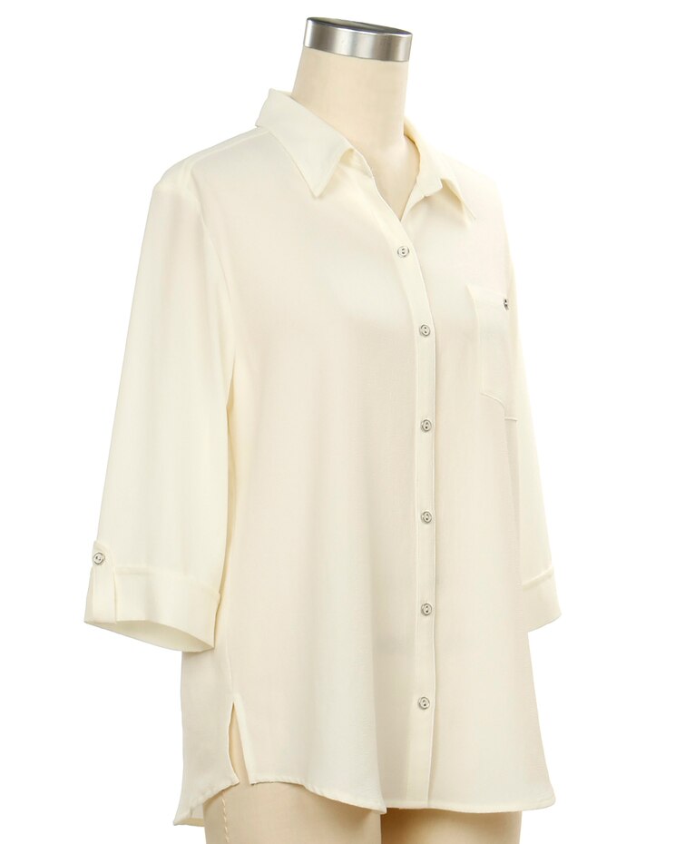 Southern Lady 3/4 Sleeve Valerie Blouse image number 1