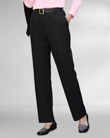 Washable Gabardine Fly-Front Pants thumbnail number 1