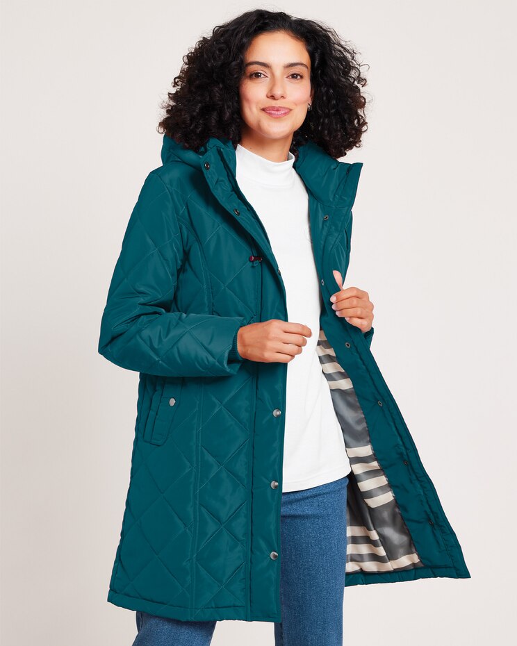 Rushmore Water-Resistant Quilted Parka image number 1