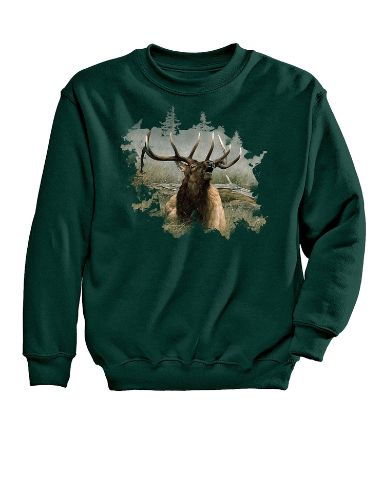 Elk Bugle Graphic Sweatshirt image number 1