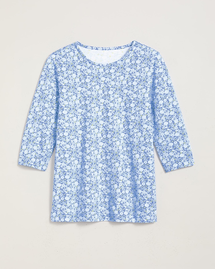 Three-Quarter Sleeve Anytime Tee image number 1