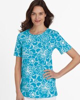 Short-Sleeve Print Tunic thumbnail number 1