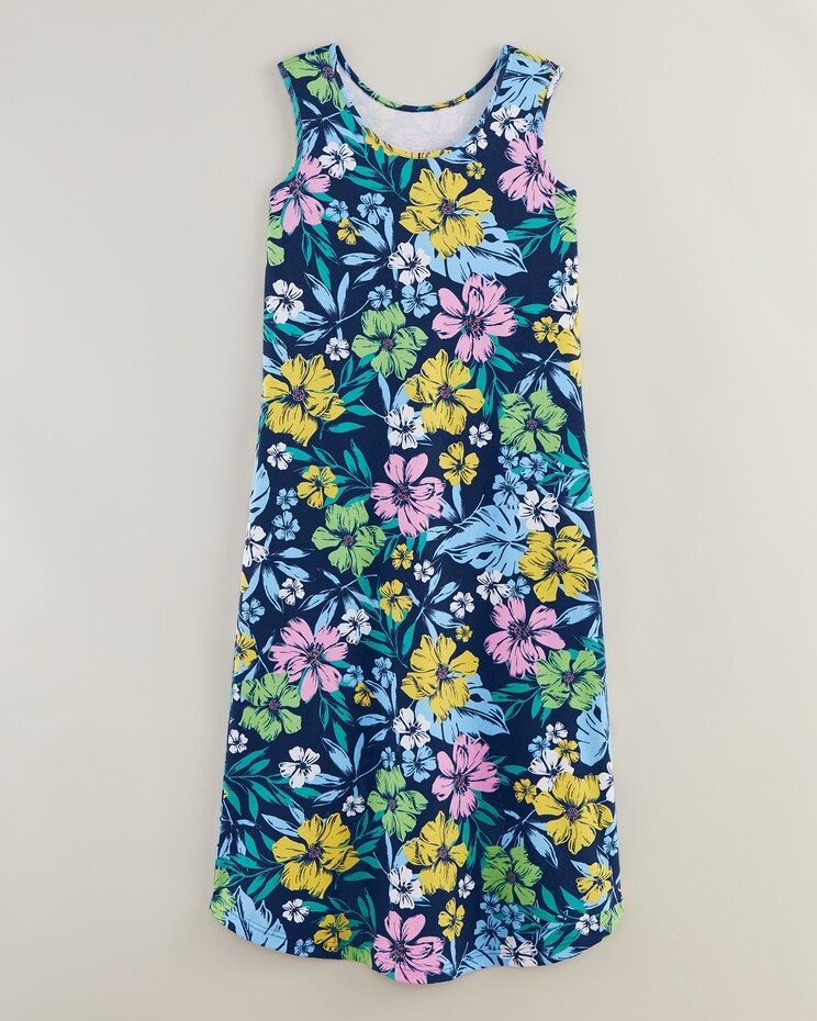 Essential Knit Take It Easy Dress with Pockets image number 4