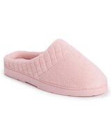 MUK LUKS® Women's Micro Chenille Quilt Trimmed Clog Slippers thumbnail number 1