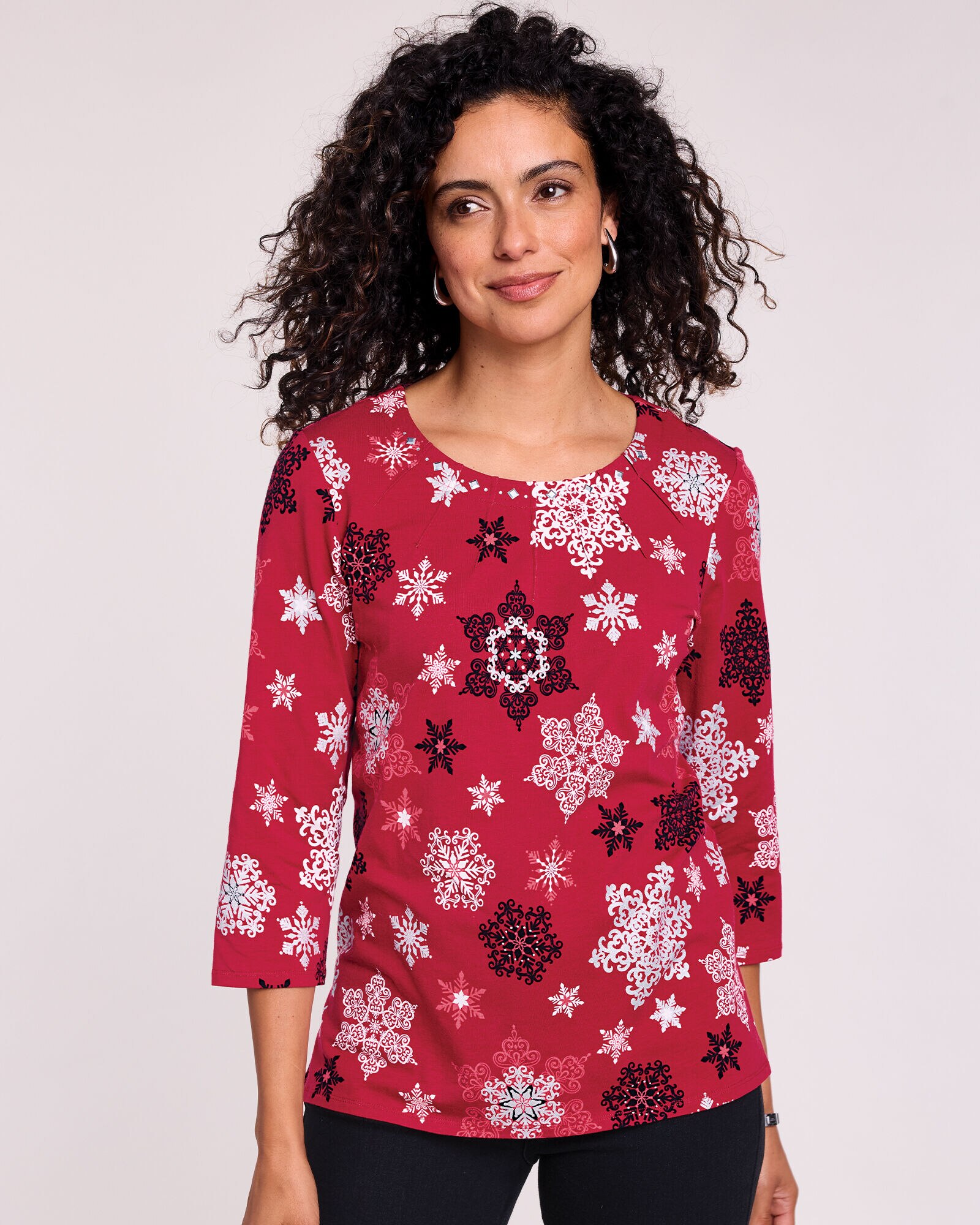 Alfred dunner holiday tops shop