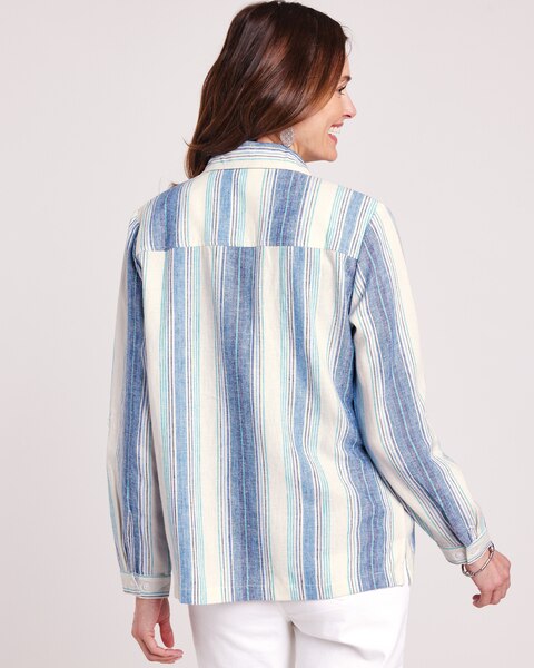 Linen Blend Big Shirt