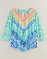 Alfred Dunner® Chevron Top thumbnail number 4