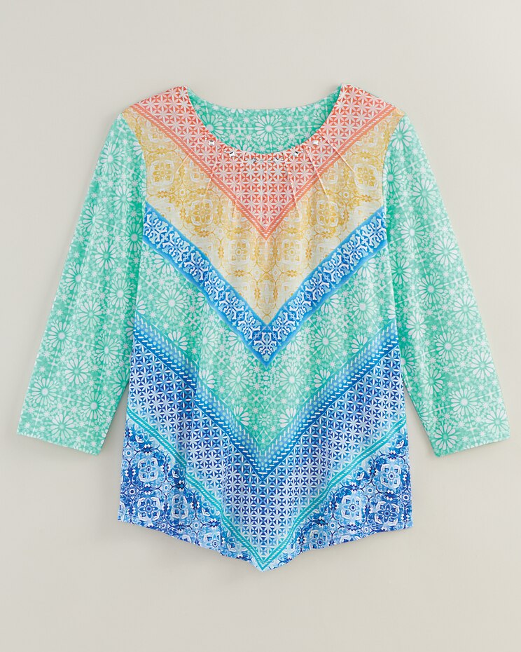 Alfred Dunner® Chevron Top image number 4