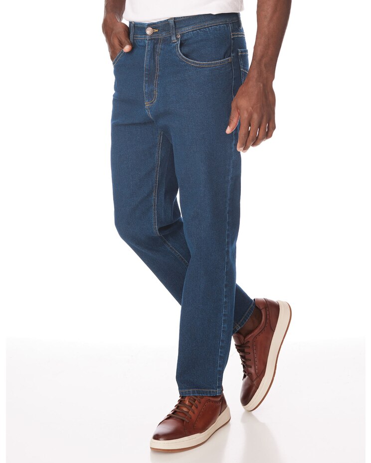 Scandia Woods Classic-Fit Hidden-Elastic Waist Flex Jeans image number 1