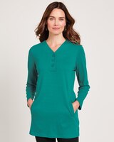 Essential Knit Pocket Tunic thumbnail number 1