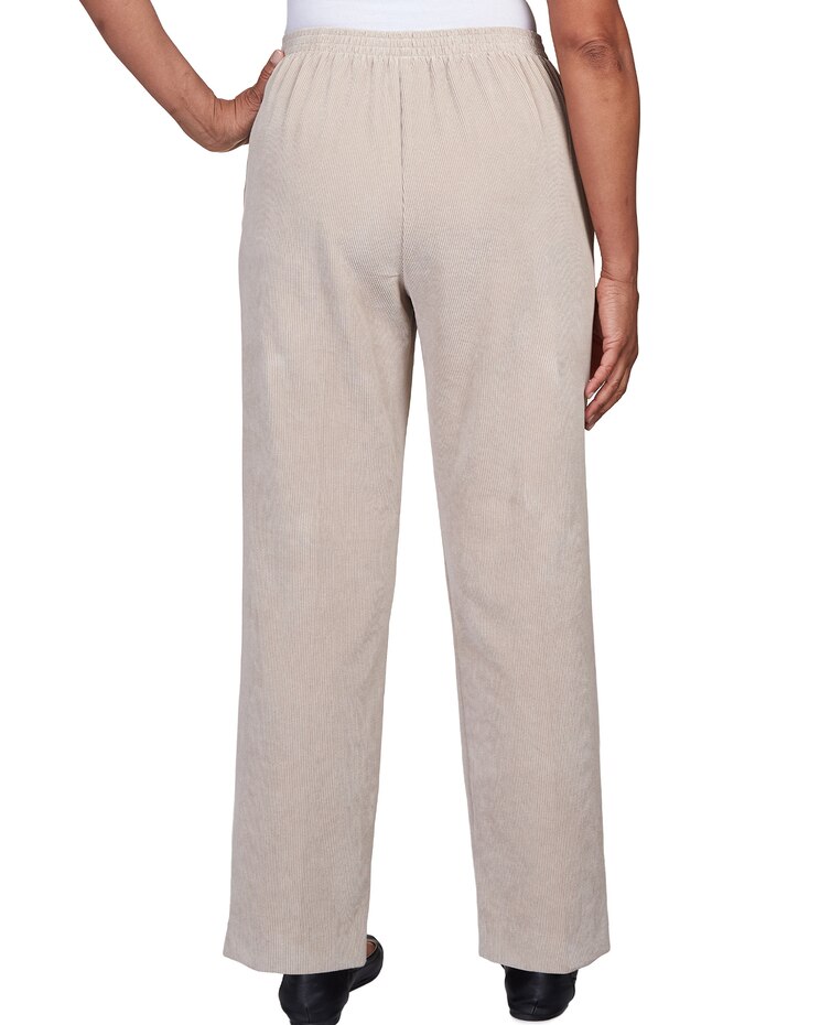 Alfred Dunner® St.Moritz Corduroy Regular Fit Average Length Pant image number 5