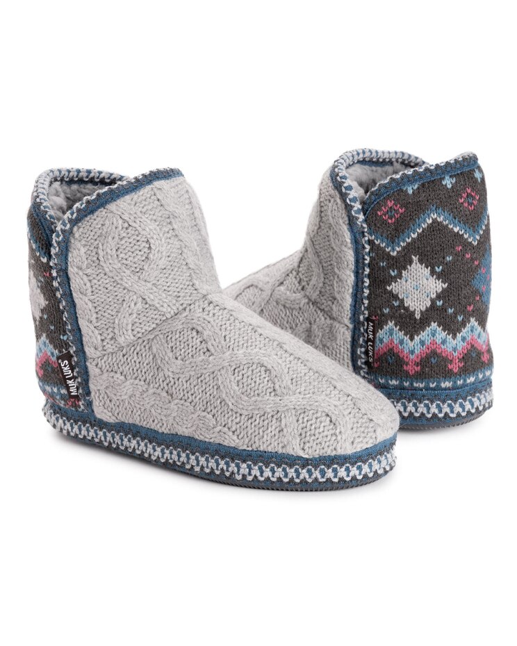 Leigh Slipper Bootie By MUK LUKS® image number 1